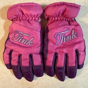 Disney TINK Tinkerbell Pink Gloves